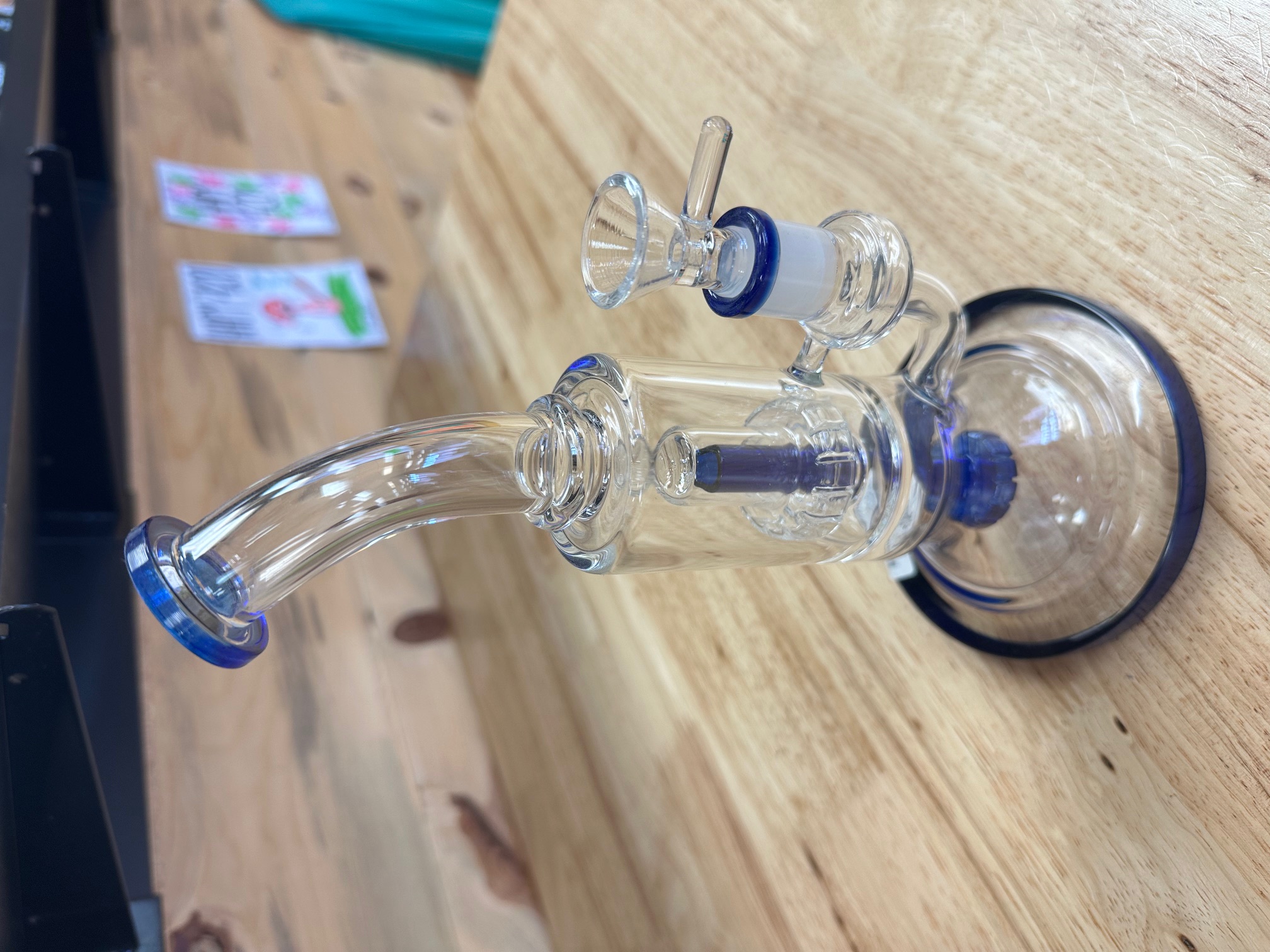 Photograph of product: Bong - 10.5" Sleek Vessel W/ Dual Matrix Perc