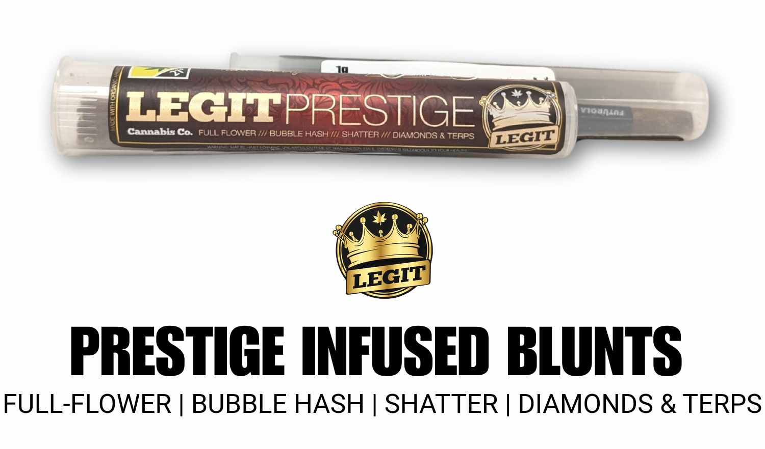 Photograph of product: Cocoa Huckleberry Prestige Infused Blunt | 1g