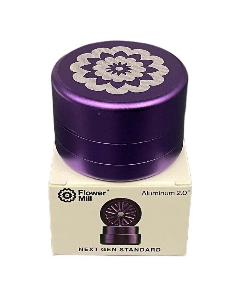 Photograph of product: Flower Mill Mini Grinder Purple