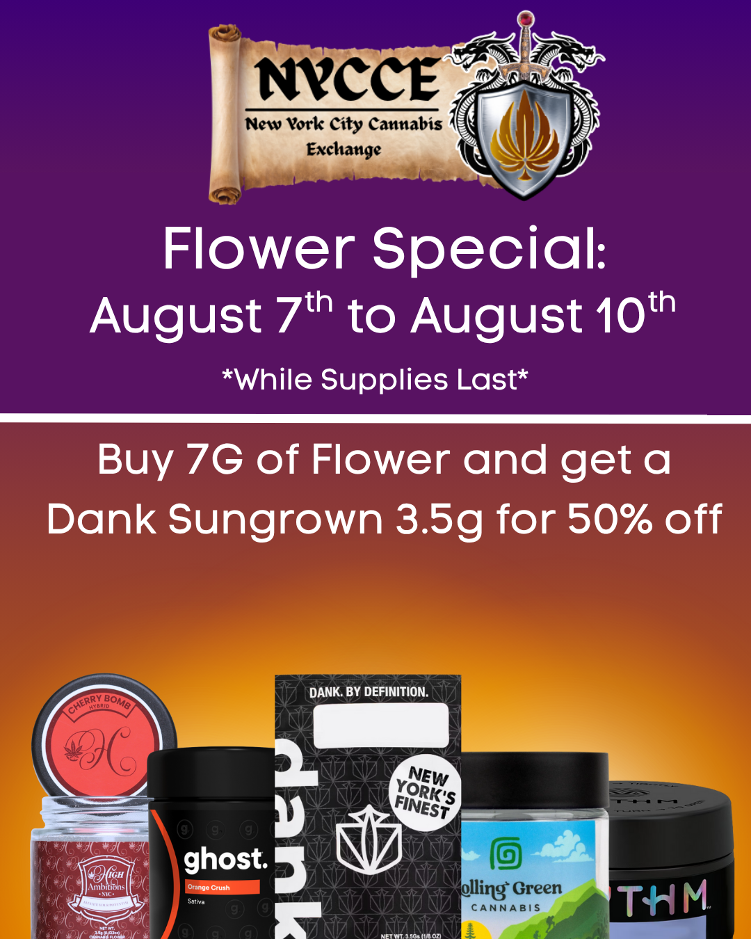 Photograph of product: Flower Special : Dank Ice Cream Cake - g