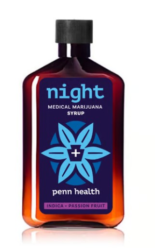 Photograph of product: Night 1:1 CBN Passion Fruit Syrup 500mg/250ml