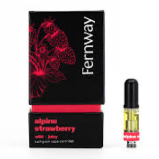 Photograph of product: Fernway | Vape | 510 cartridge | Alpine Strawberry | 1g-Hybrid