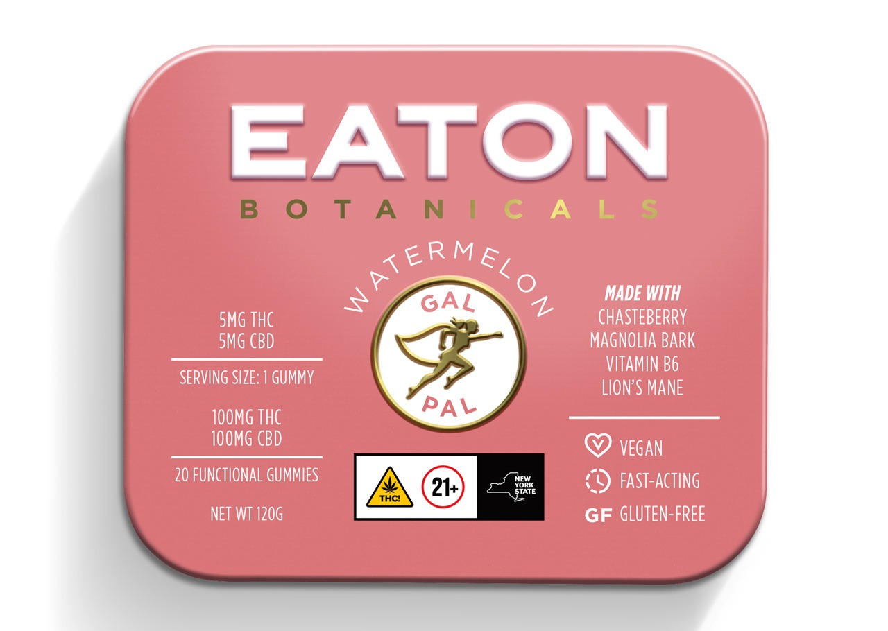 Photograph of product: Eaton Botanicals | Watermelon: Gal Pal | 20pk Gummy | 100mg