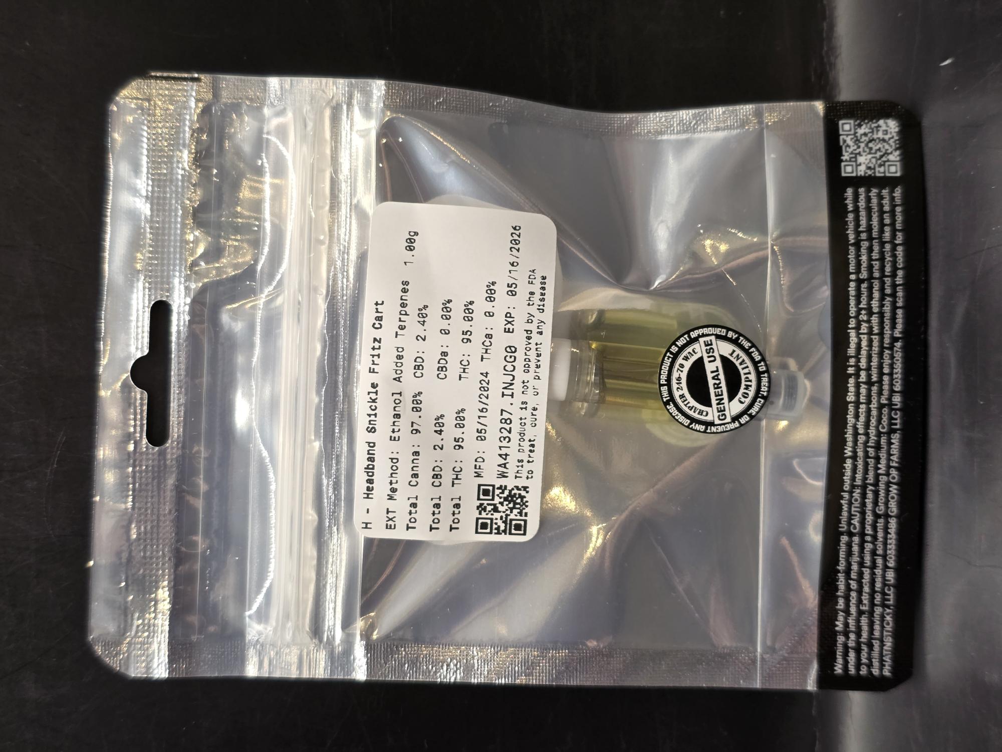 Photograph of product: Snickle Fritz - Cartridge - Headband