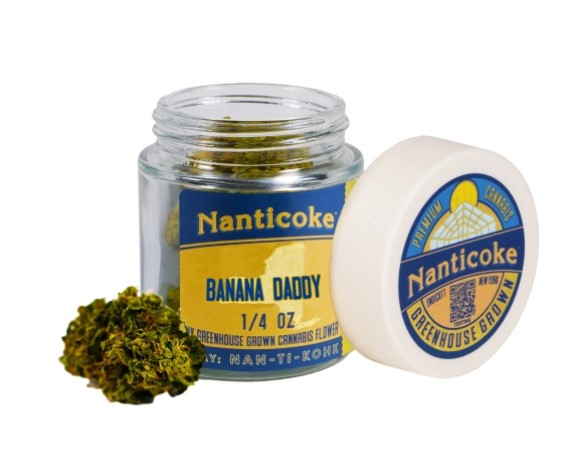 Photograph of product: Nanticoke | Banana Daddy Flower 1/4 - 7g