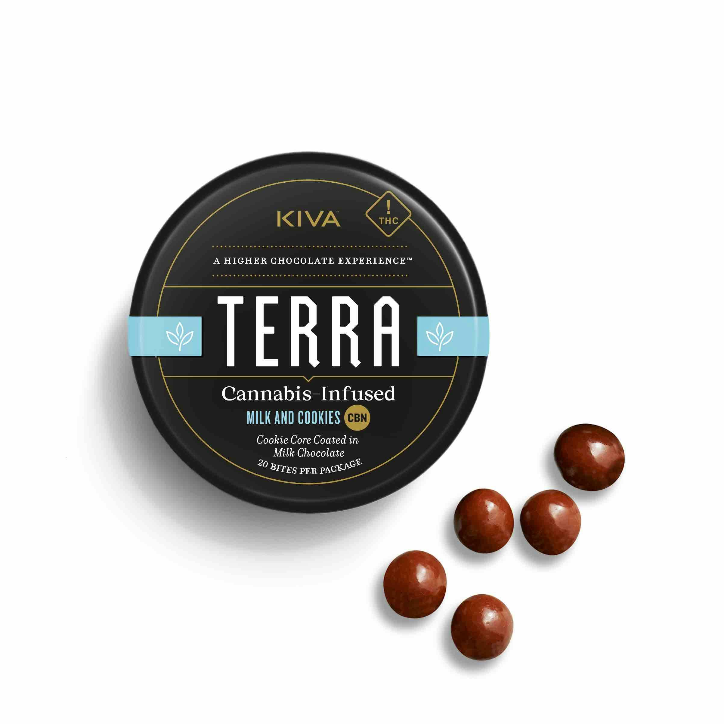 Photograph of product: Terra Milk & Cookies Chocolate Bites w/CBN - 