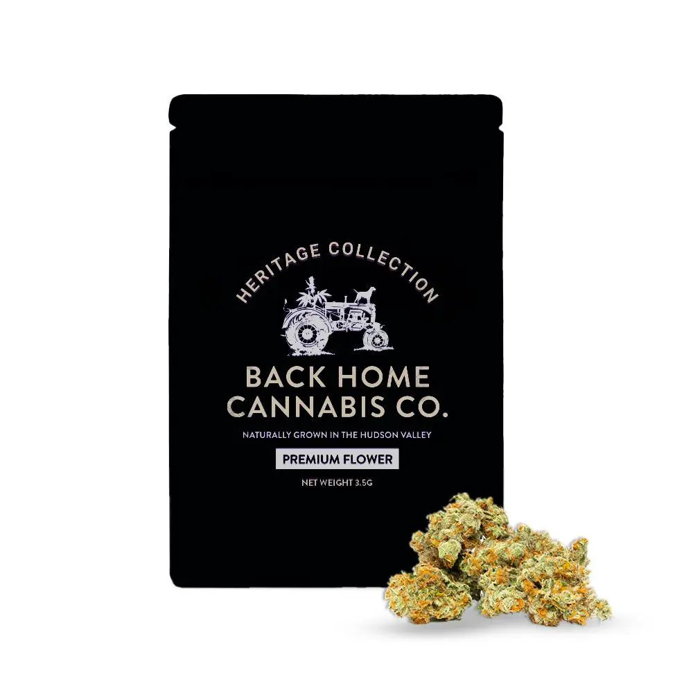 Photograph of product: Back Home | Flower | White Widow | 3.5g