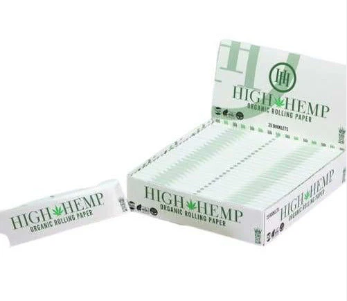 Photograph of product: High Hemp Organic Rolling Papers | King Size Slim