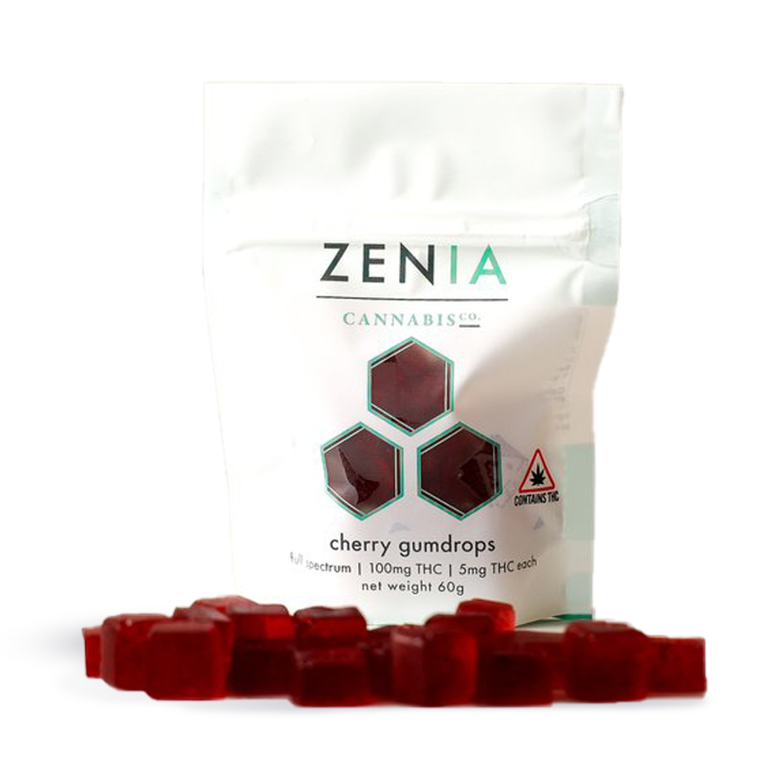 Photograph of product: Cherry Gumdrops