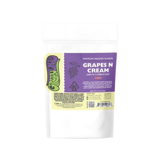 Photograph of product: GRAPES N CREAM 14G - 