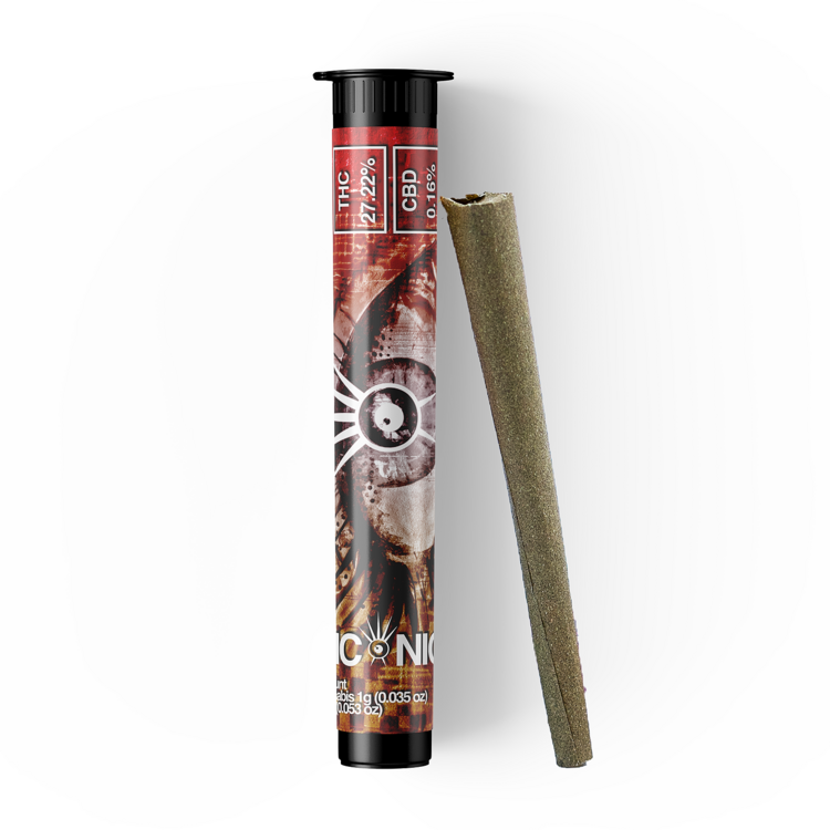 Photograph of Product: Iconic Sour Apple Cookies Blunt