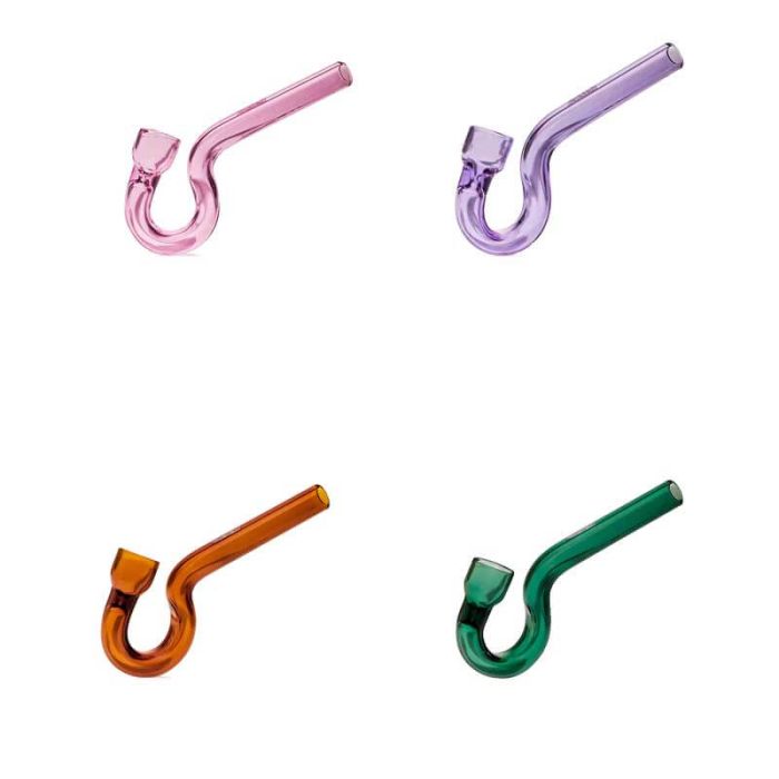 Photograph of product: Hook Hitter Sherlock - Hand pipe - Lake Green