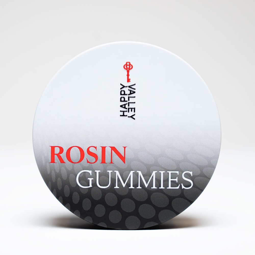 Photograph of product: Happy Valley Overtime X Cherry Punch Live au chocolat Rosin Gummies 20Pack