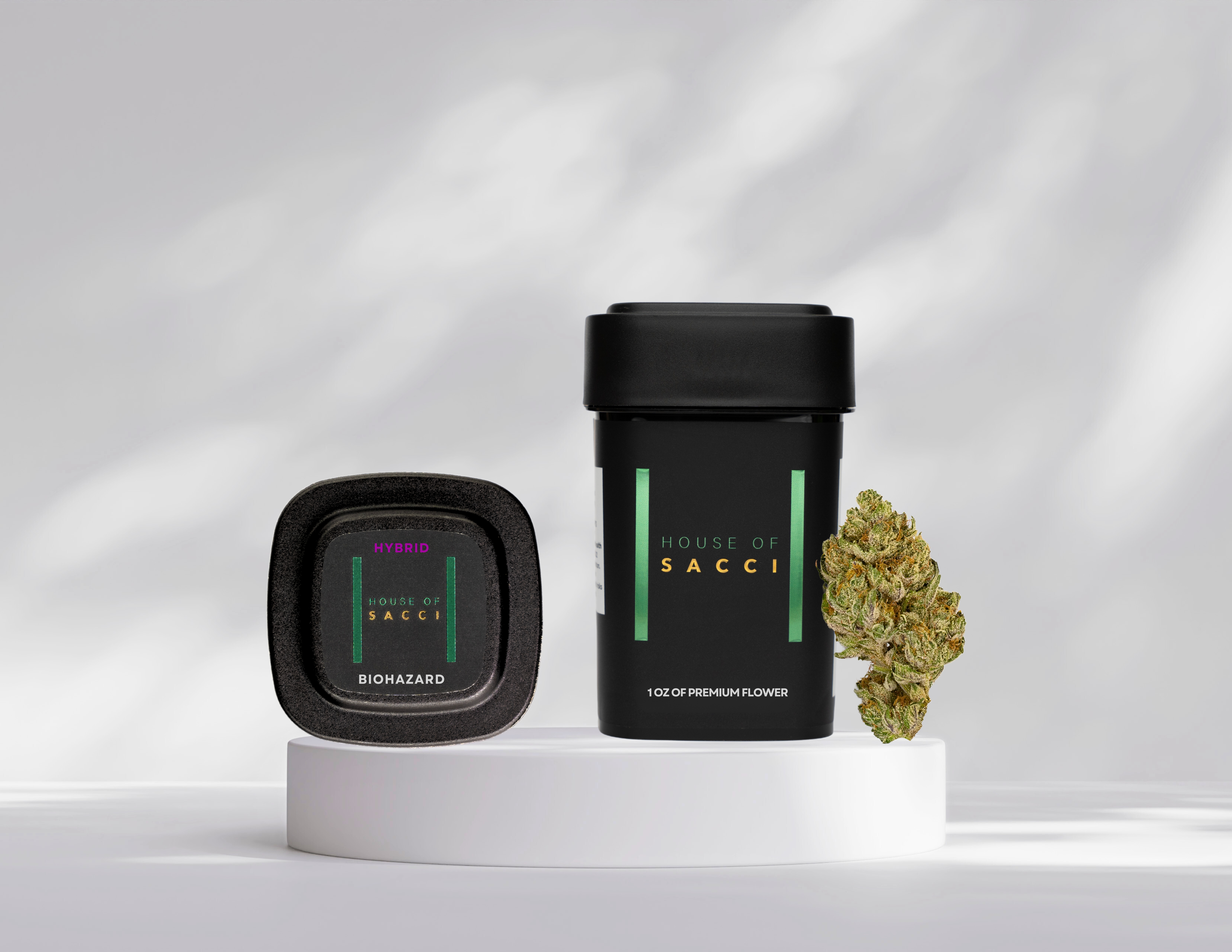 Photograph of product: House of Sacci | BioHazard (h) Premium Indoor Flower 28g
