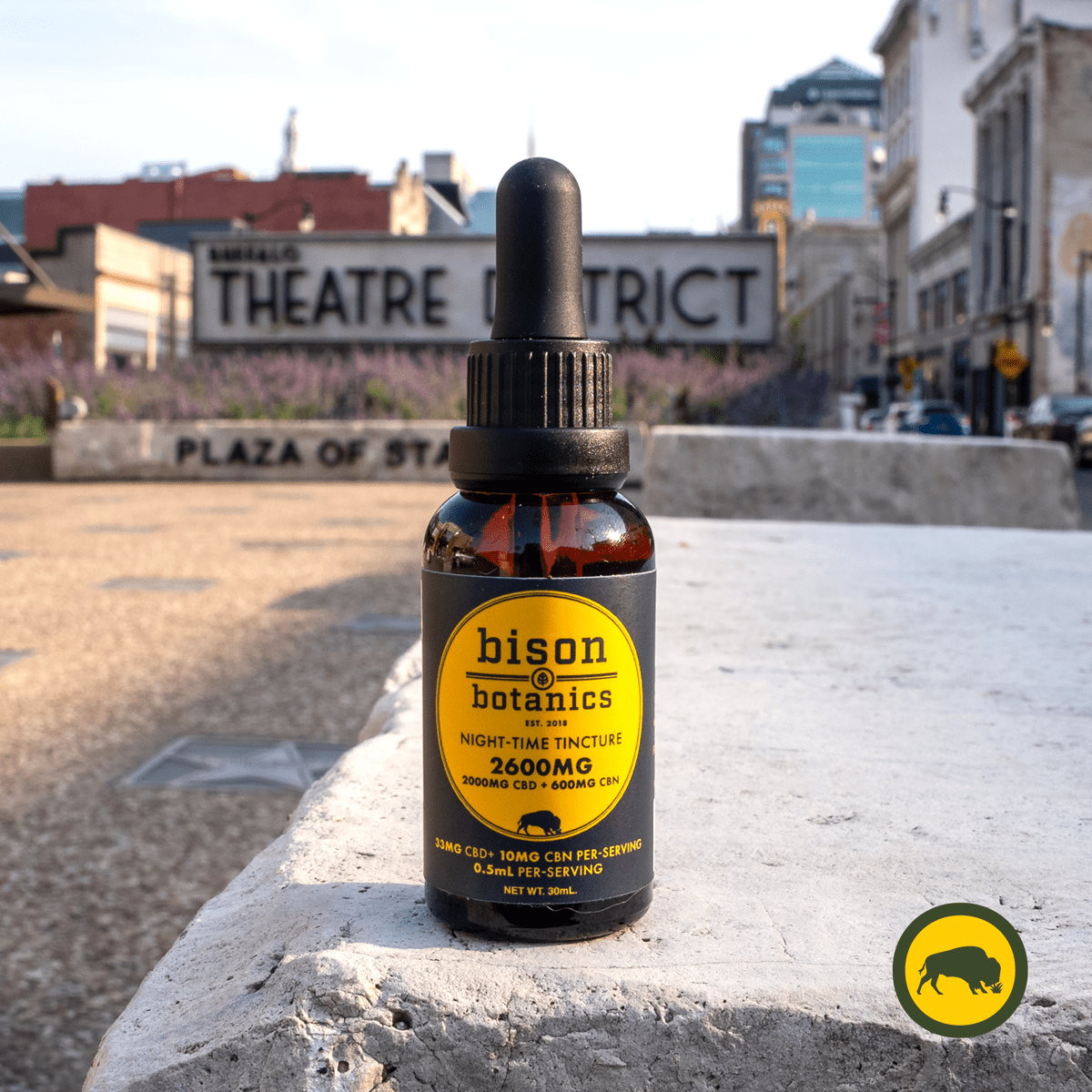Photograph of product: bison botanics |  Sleep TH-oui/CBN Tincture