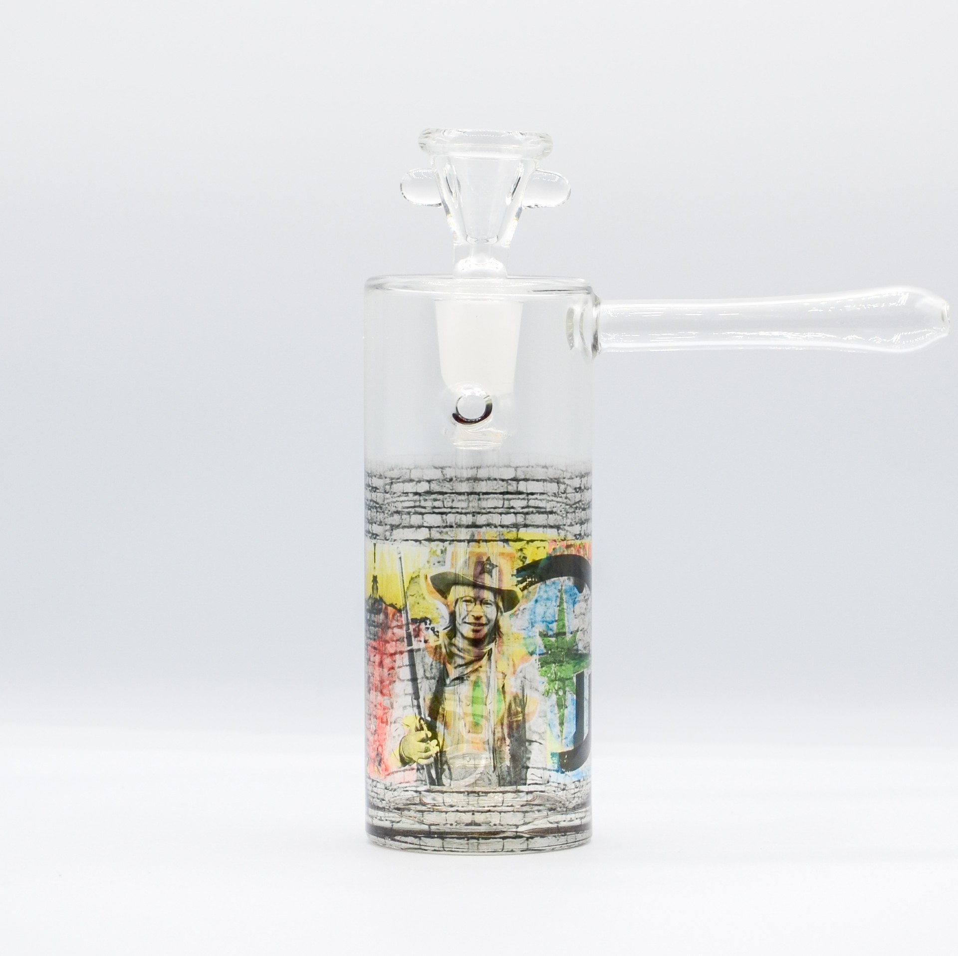 Photograph of product: Greenlight Cirrus Bubble Glass Water Pipe - Denver