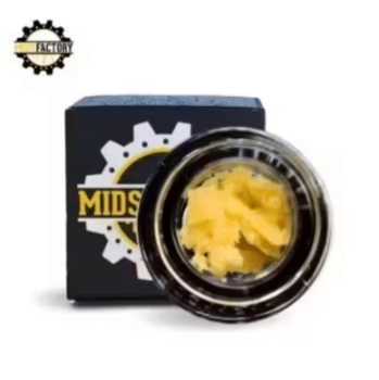 Photograph of product: Mids Factory - Raspberry Crunch - Cured Resin Crumble - 1g - 