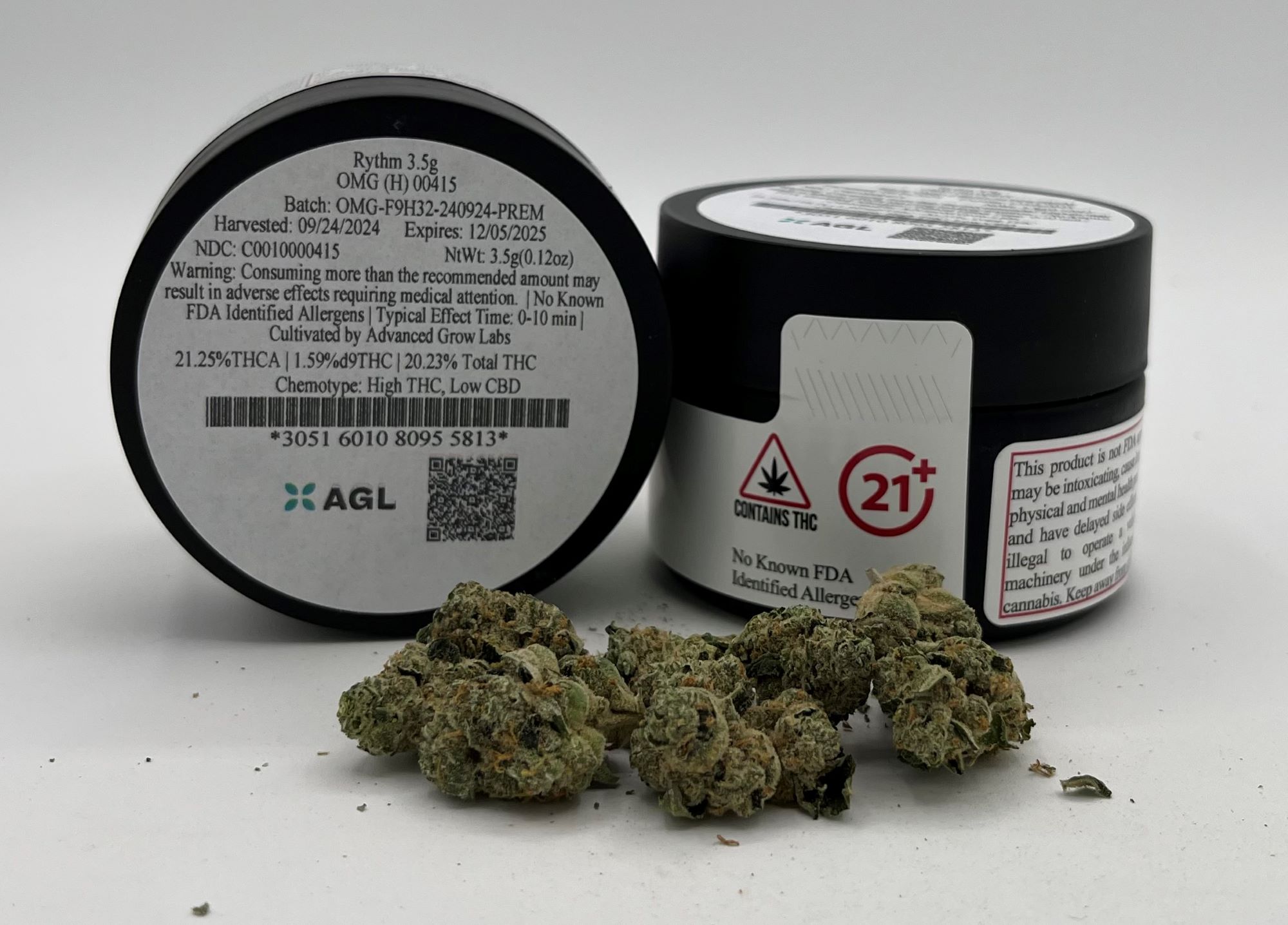 Photograph of product: Rythm 3.5g OMG (H) 00415