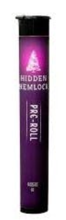 Photograph of product: Orange Alien Cookies Preroll