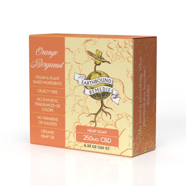 Photograph of Product: Orange Bergamot Vegan & Plant Hemp Soap