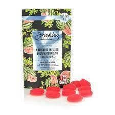Photograph of product: Smokiez - Sour Watermelon - CBD 1:1 - Gummy - 10 Pack