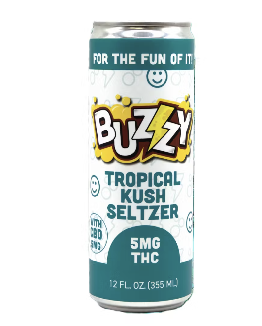 Photograph of product: Tropical Kush Seltzer | 5mg 12oz
