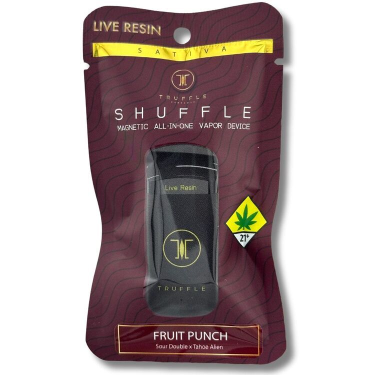 Photograph of Product: Fruit Punch Live Resin Disposable (Truffle Shuffle)