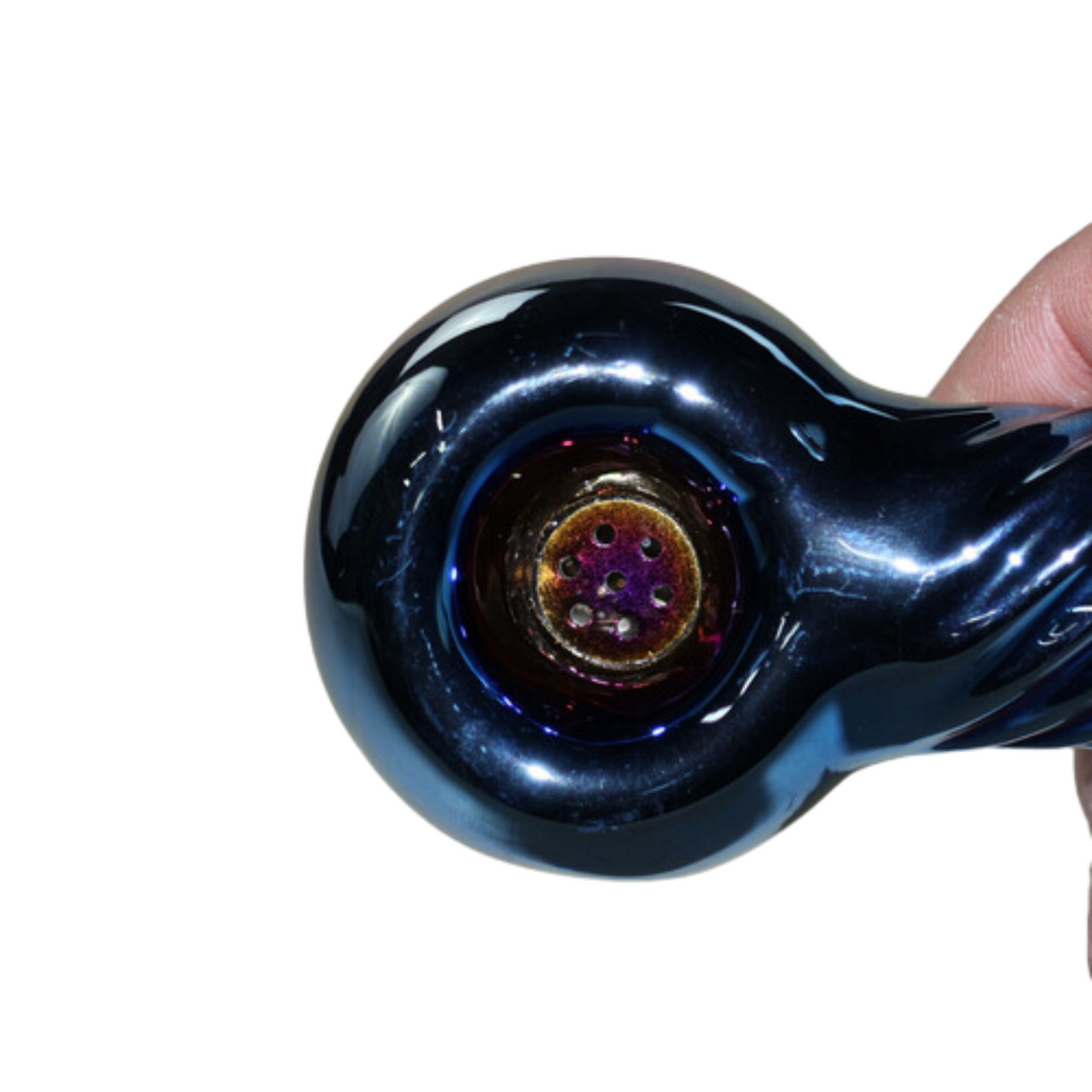 Photograph of product: Sireel | 4.5" |  Honeycomb Screen Spoon Pipe