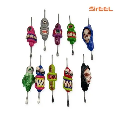 Photograph of product: SirEEL - 5" Spooky Resin Dab Tool - Assorted Colors
