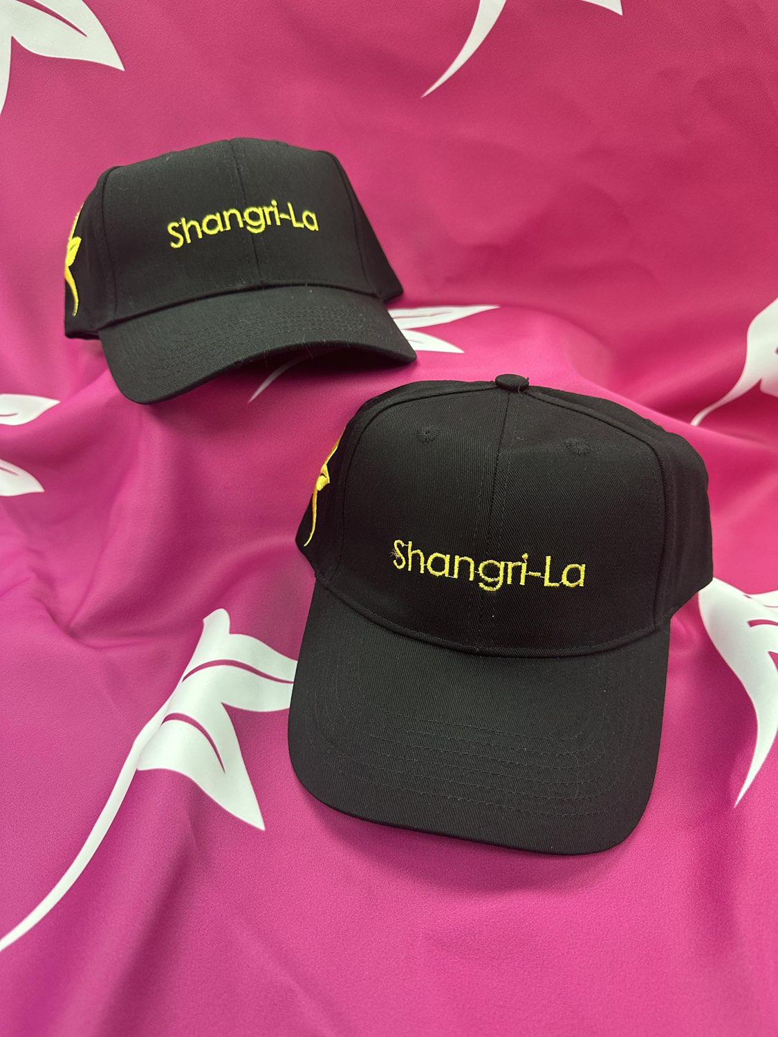 Photograph of product: Shangri-La Black/Gold Dad Hat