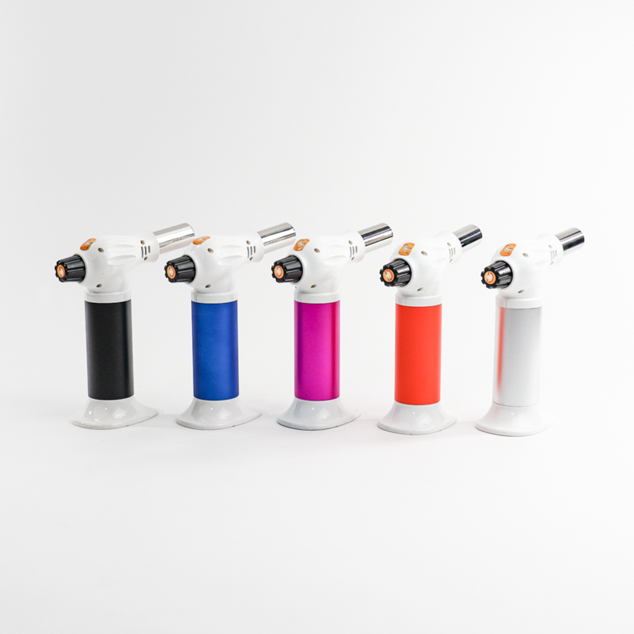 Photograph of Product: 6.75" Single Flame Hand Torch | Assorted Colors