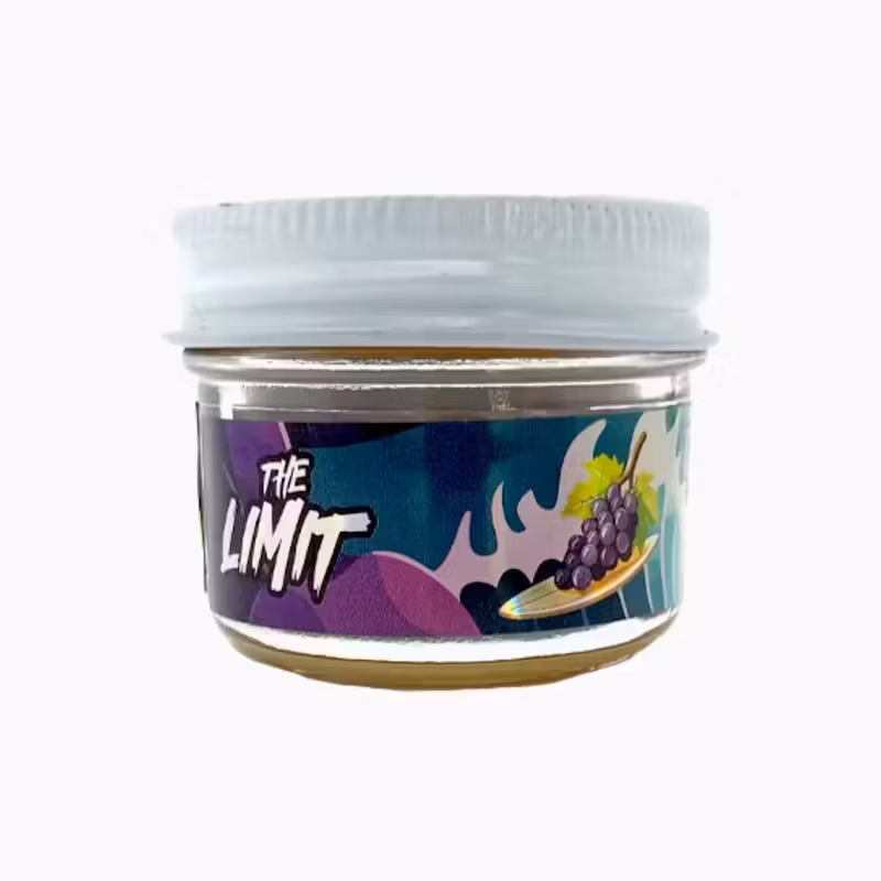 Photograph of product: The Limit - Concentrate Live Resin - (1g) - Oui'd - **GRAPE APE** (3/$20)