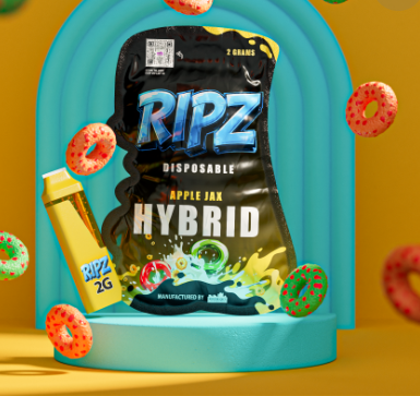Photograph of product: Ripz - 2g Disposable - Apple Jax Hybrid