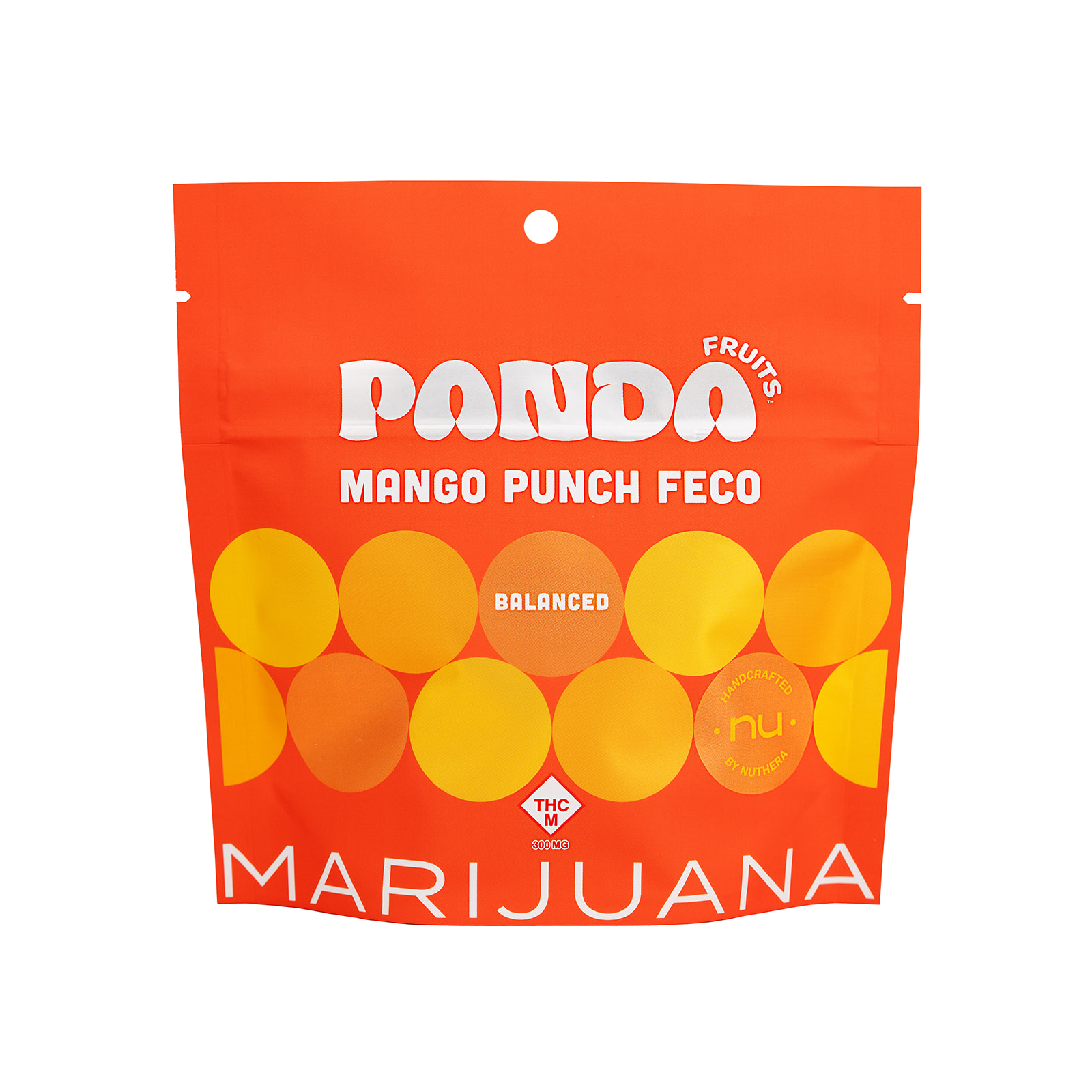 Photograph of Product: Mango Punch FECO Gummies (100mg)