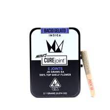 Photograph of product: West Coast Cure - Pre roll - Bacio Gelato - 6 Pack Minis