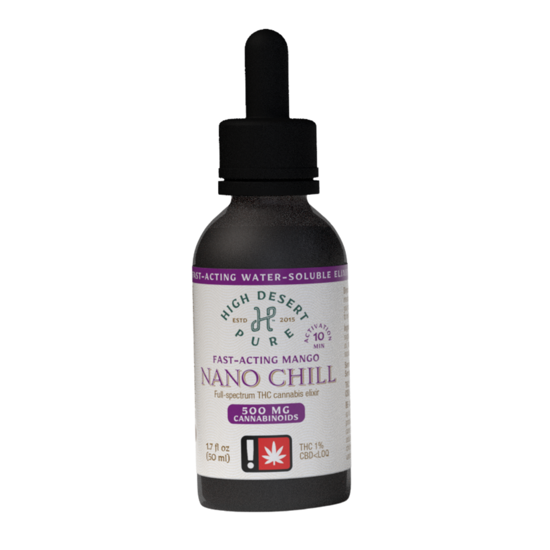 Photograph of product: Nano Chill Elixir Tincture - High Desert Pure (Oui'd)