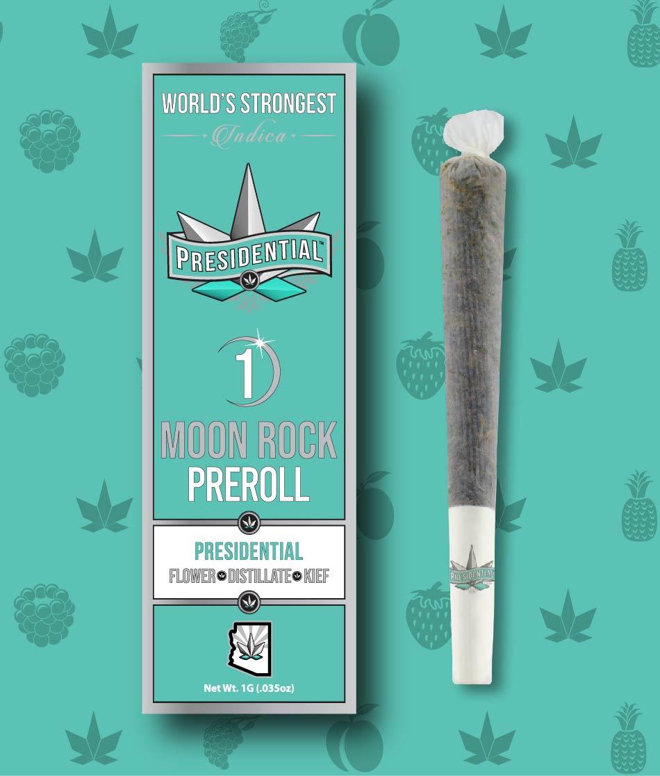 Photograph of product: Presidential Infused Preroll Oui'd Classic