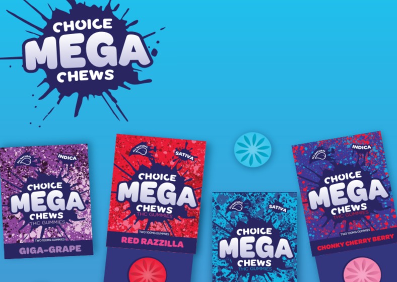 Photograph of product: Choice Chews | Chonky Cherry Berry Mega Chew