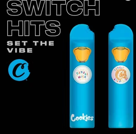Photograph of product: Cookies Dual Chamber AIO Vape | 1g | Cereal Milk & Cereal A La Mode