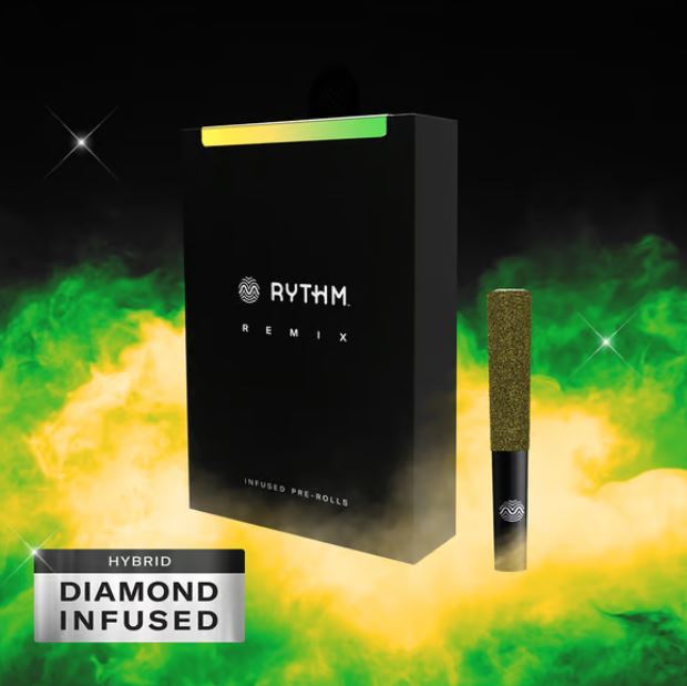 Photograph of product: Rythm REMIX: Blue Dream | Infused Pre-Rolls 5pk