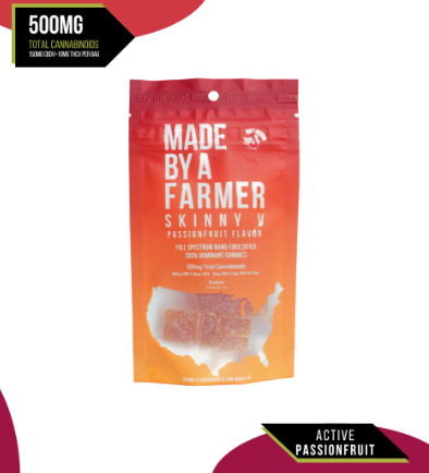 Photograph of product: Made By A Farmer   Skinny V CBDV/TH-ouiV Nano Gummy