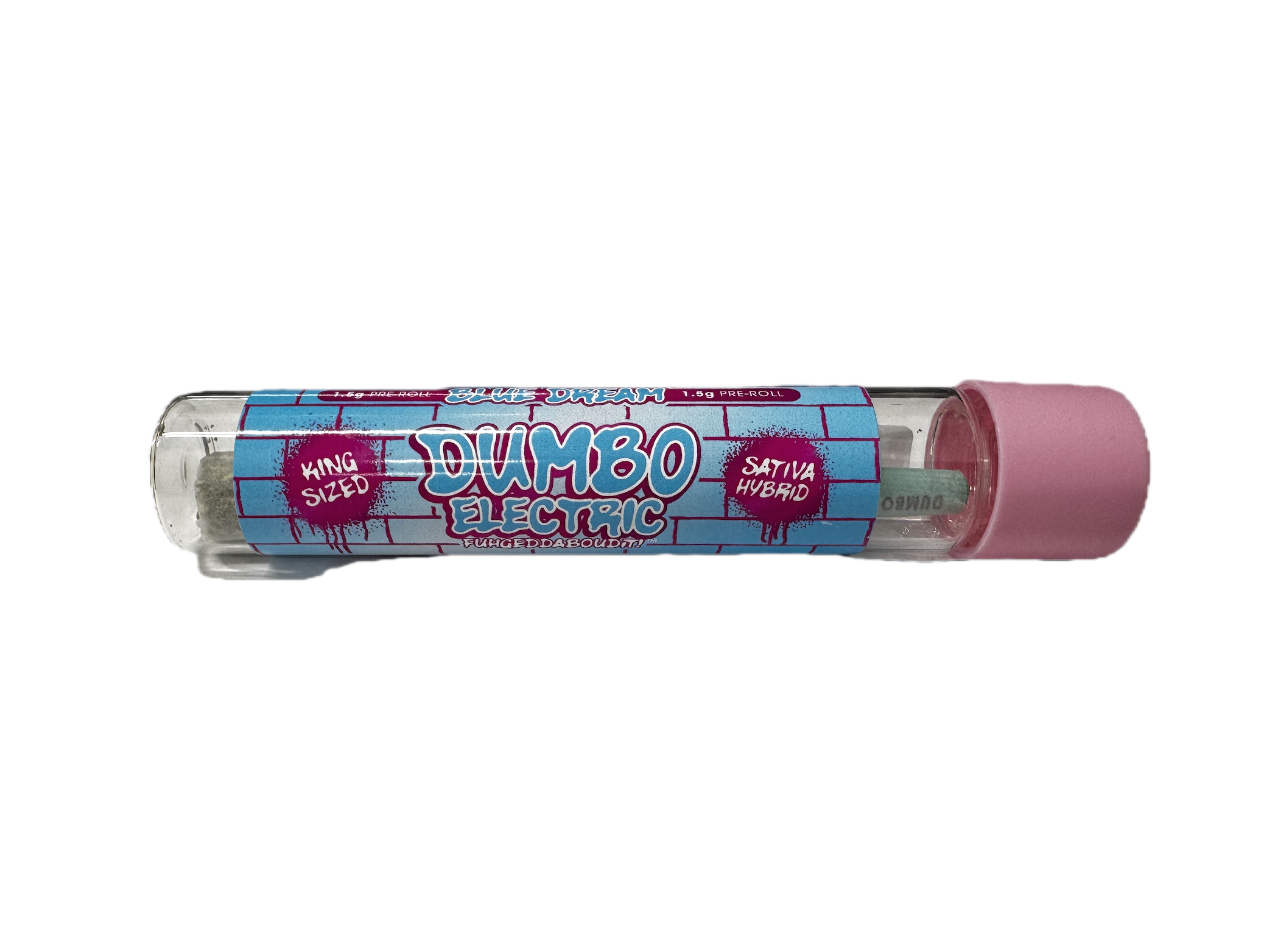 Photograph of product: DUMBO ELECTRIC Blue Dream 1.5g Pre-Roll