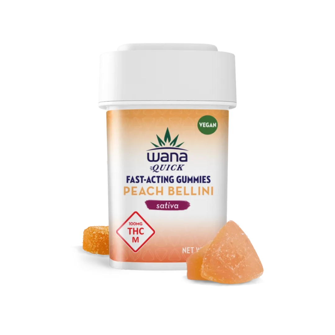 Photograph of product: Peach Bellini Gummies | 110mg