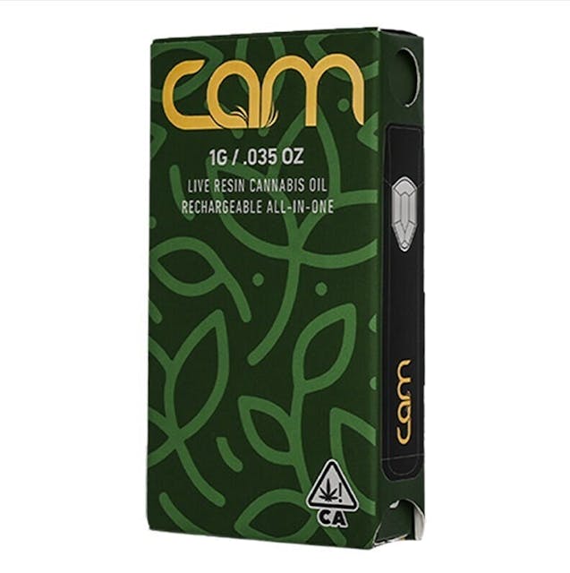 Photograph of product: CAM | Durban Cookies - AIO Vape (1g)
