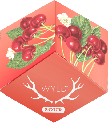 Photograph of product: Wyld - Sour Cherry Gummies 200mg