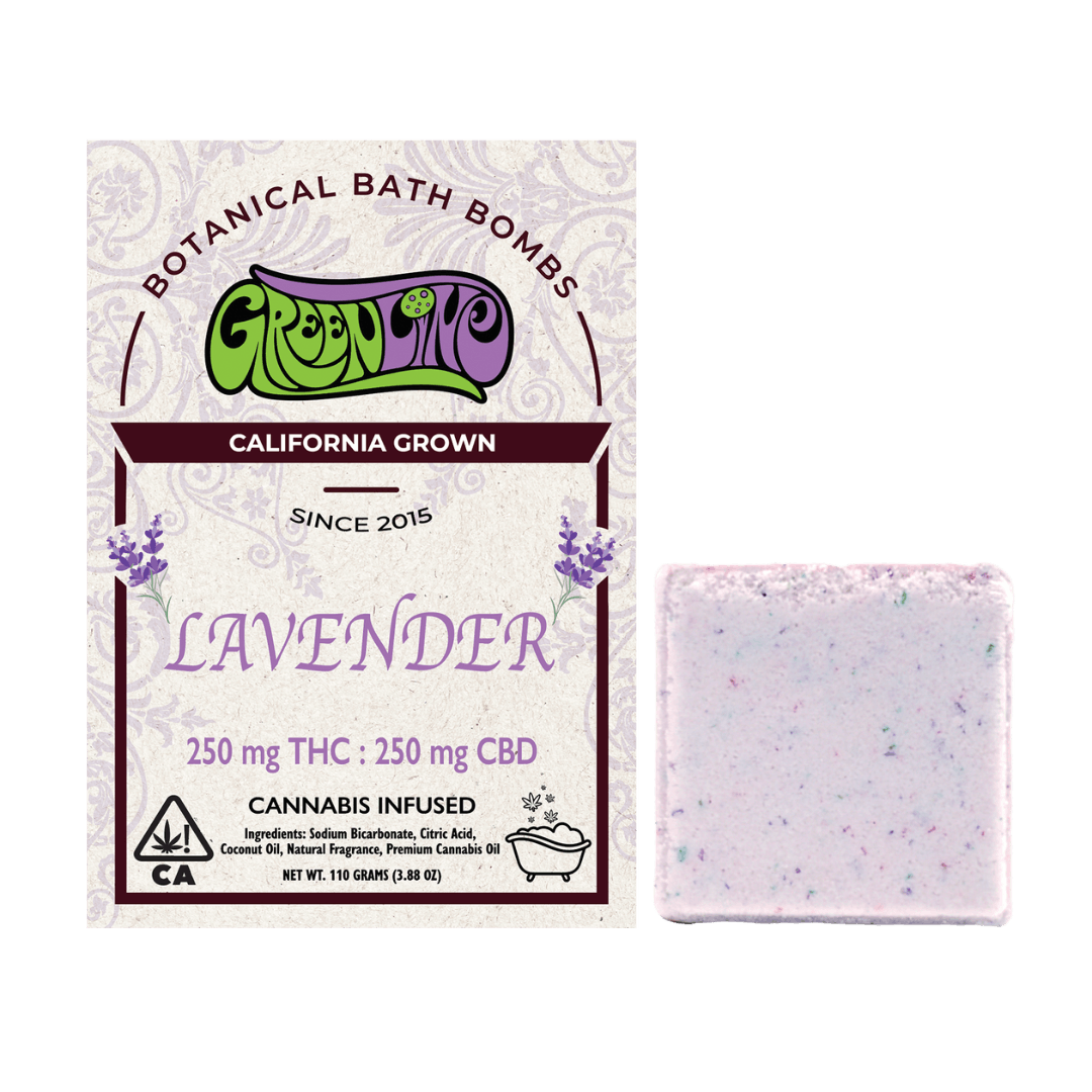 Photograph of product: LAVENDER 250MG 1:1 TH-oui:CBD BATH BOMB