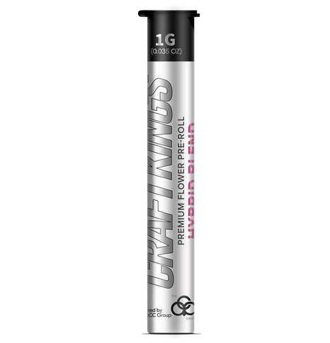 Photograph of product: Craft Kings- Hybrid Blend Pre-Roll 1G