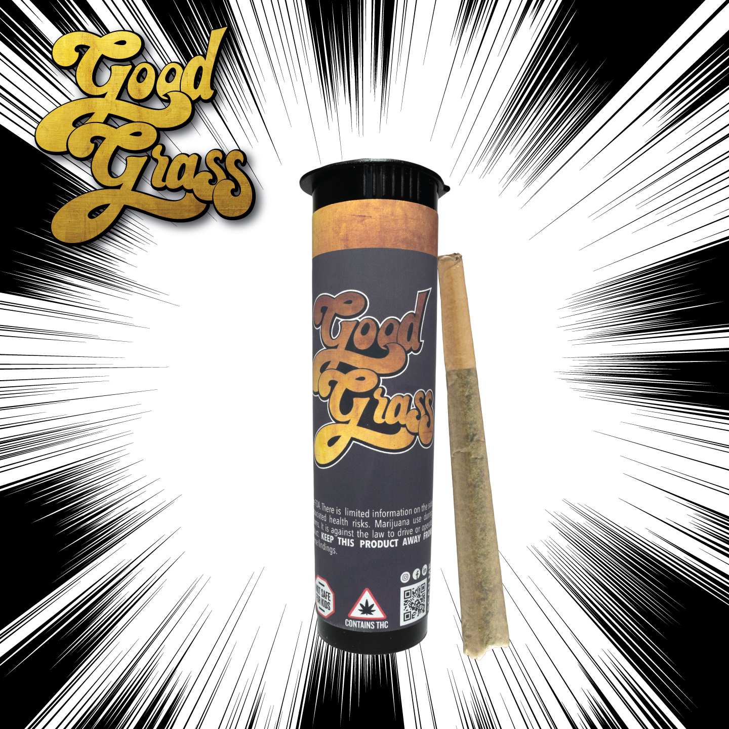 Photograph of product: Jokerz Candy | Good Grass | 1g | 5pk