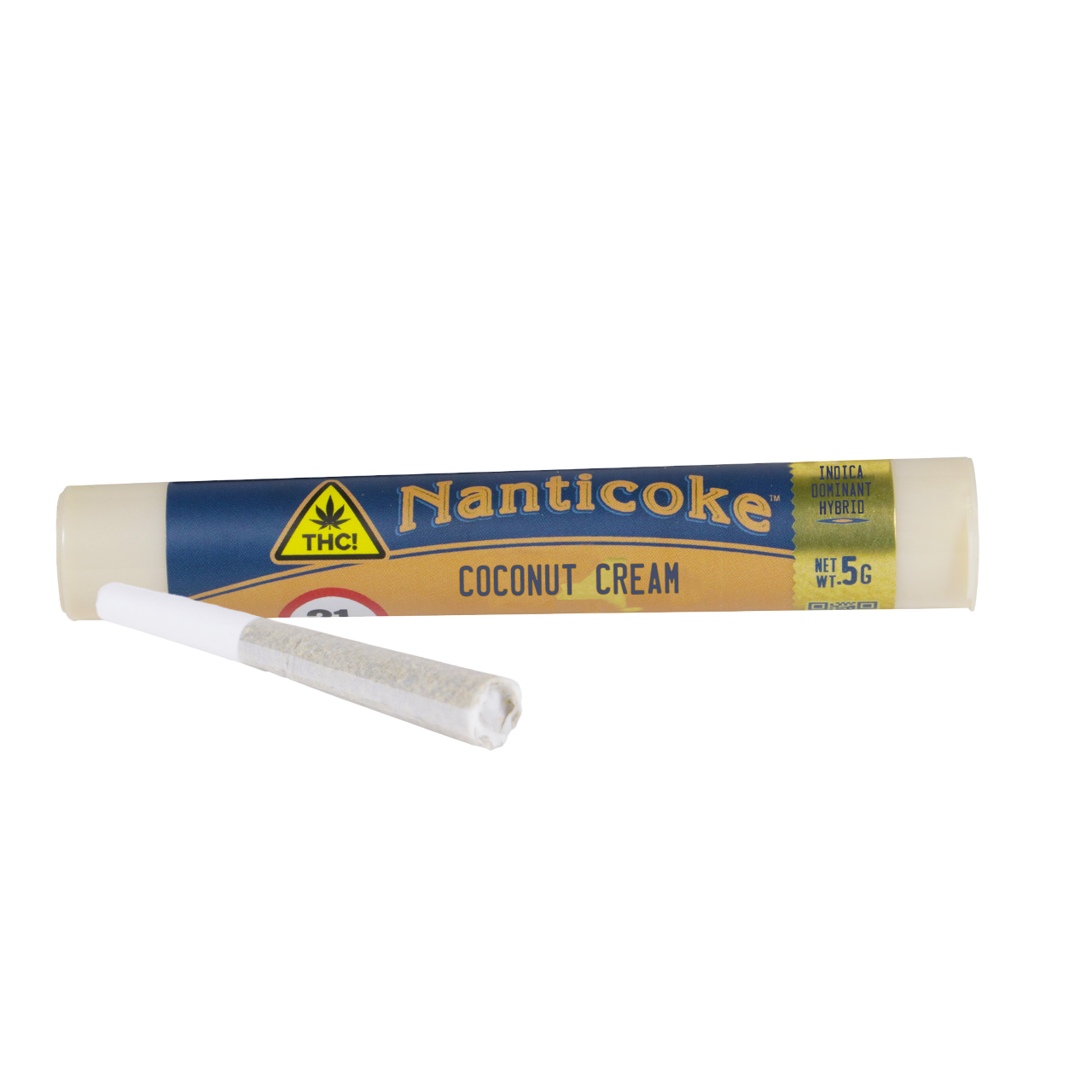 Photograph of product: Coconut Cream - Pre-Roll Single (0.5g)