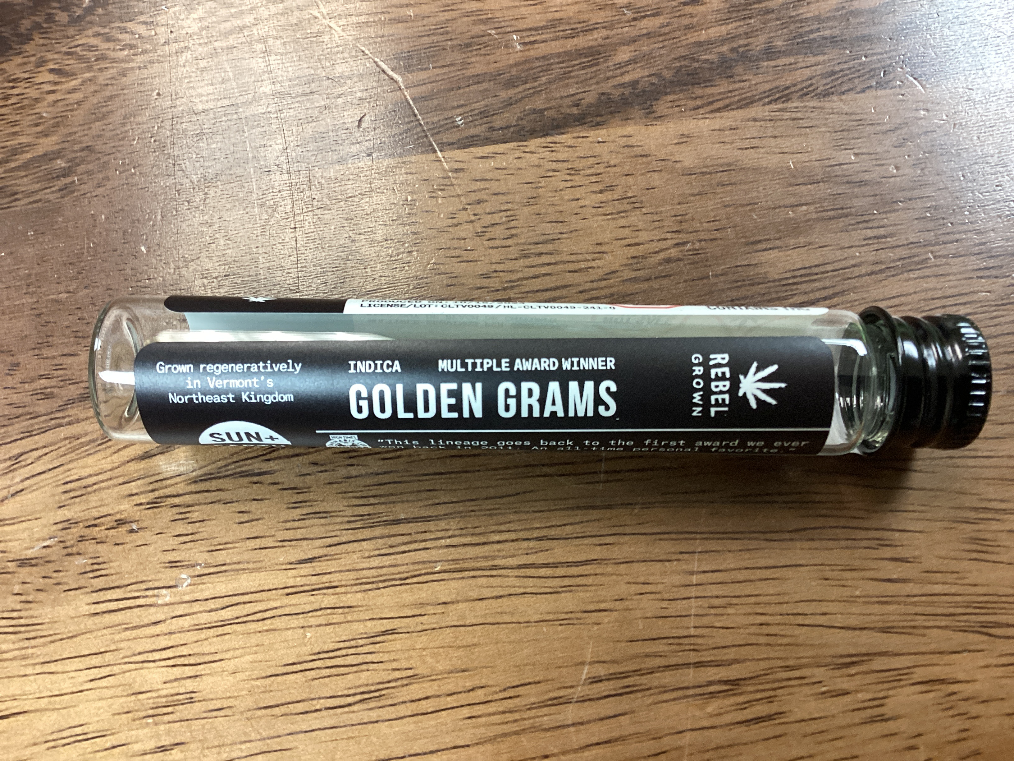 Photograph of product: 1g Golden s- RG